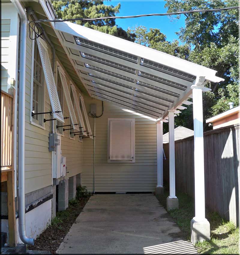 Residential Solar Carport Structures